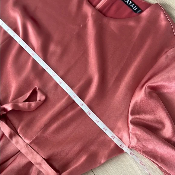 Elegant Pink Maxi Dress - Picture 9 of 11